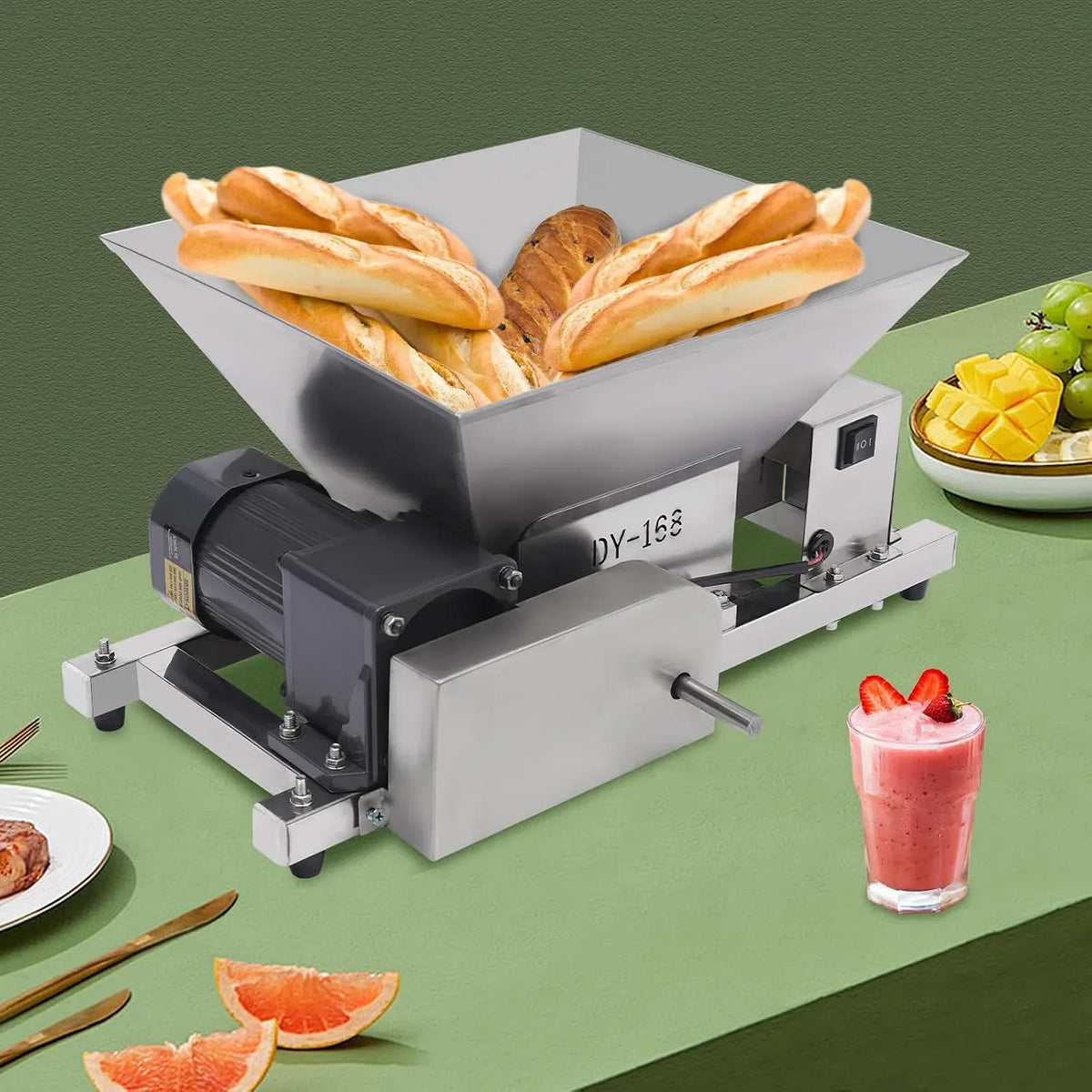 machine à broyer, Moulin, 4 L, 60 W, pour fruits et pain