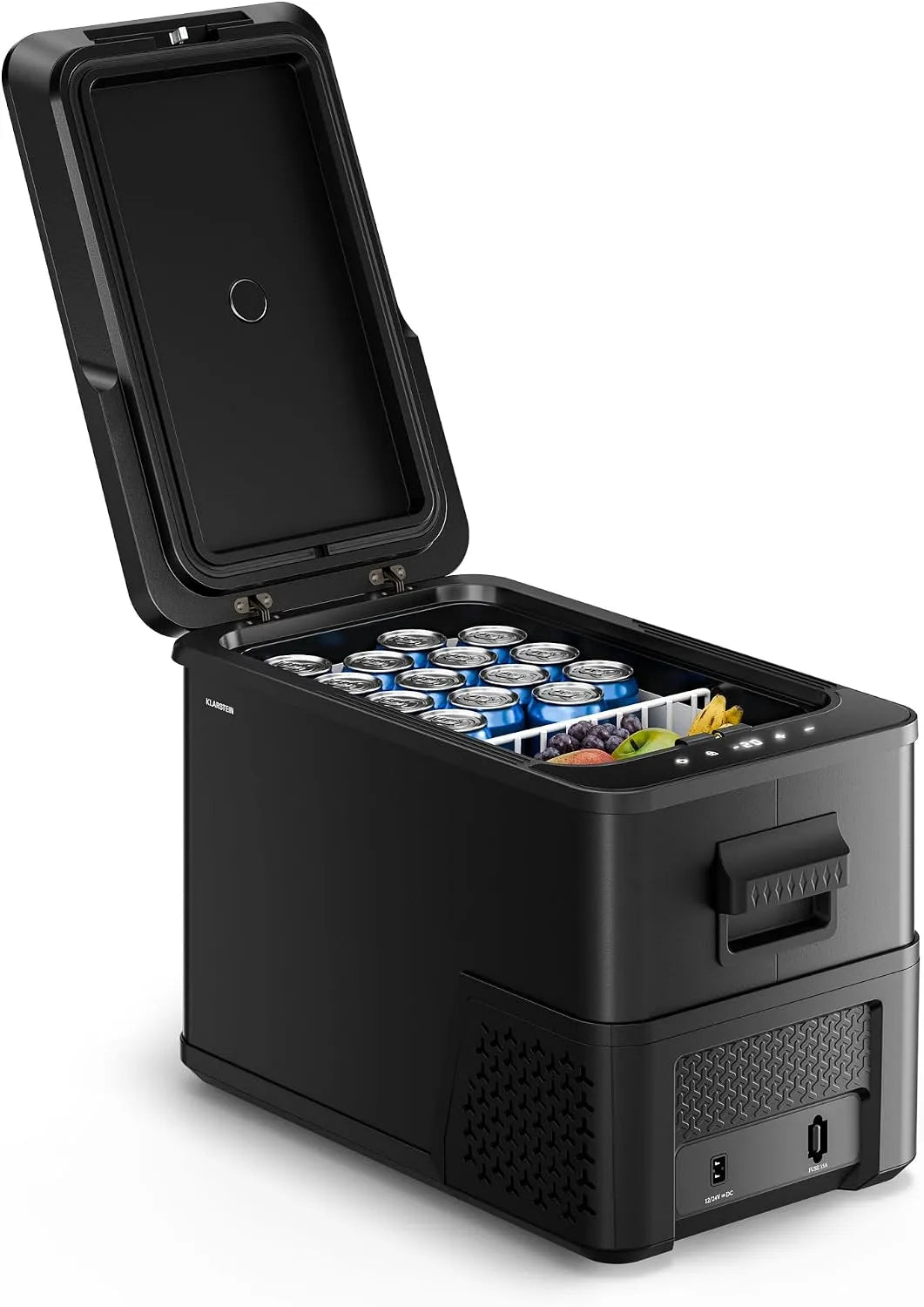 Klarstein V, 230 Réfrigérateur, 27 L, -20 à 20 °C, 12 V, portable, camping, écran d'affichage numérique