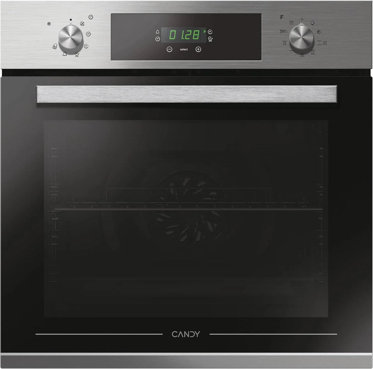 Candy FCM676x Four électrique, 65 L, encastrable, 9 modes de cuisson, 65 litres, Timeless