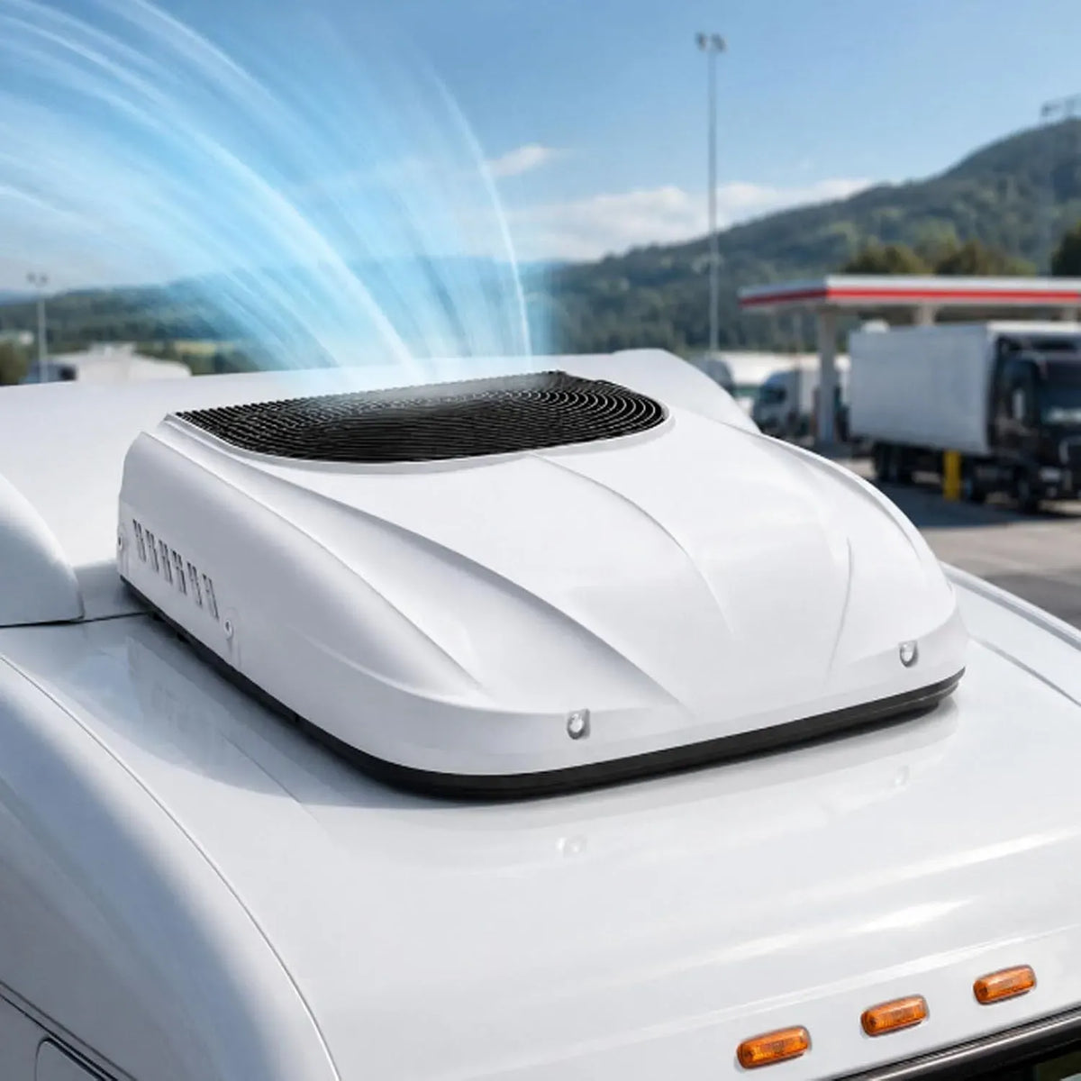 Climatiseur 24v-1800w, 1800 W, 24 V, portable, camping, Camping-Car