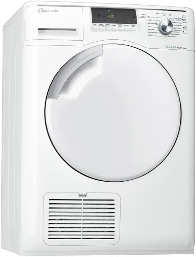 Bauknecht 84A Sèche-linge, 8 kg, blanc, EcoMonitor, Bauknecht TK EVO 84A++ Sèche-linge à pompe à chaleur, tambour UltimateCare