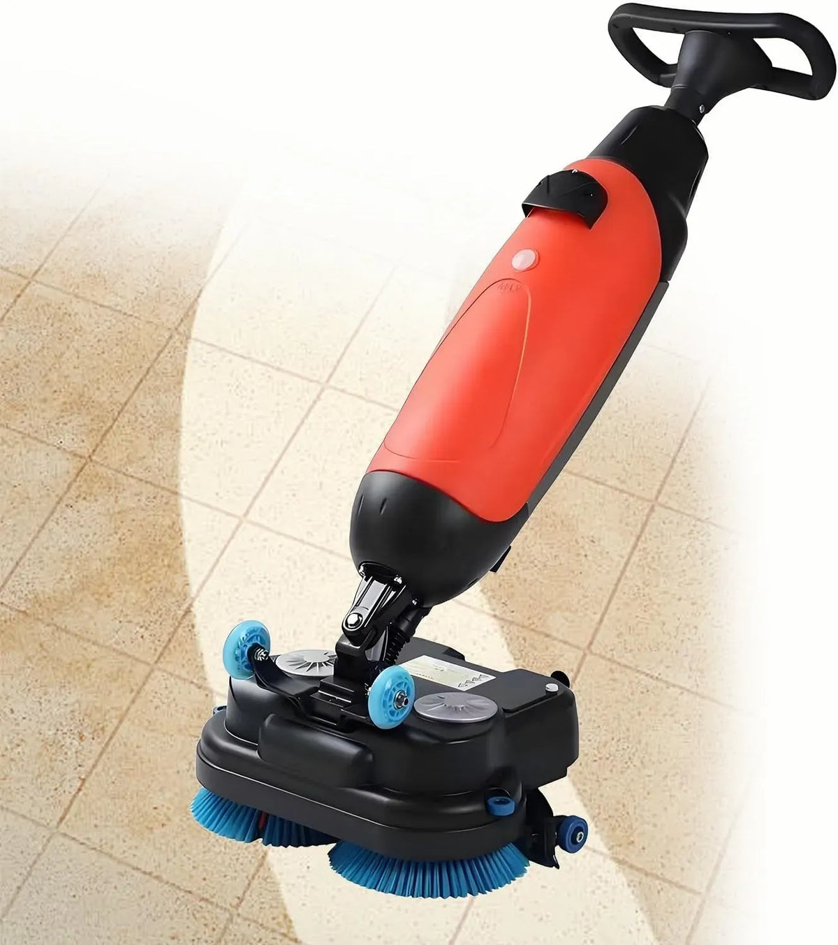 Aspirateur Red-220V, 220 V, rouge, Double Brosse Rotative 360°