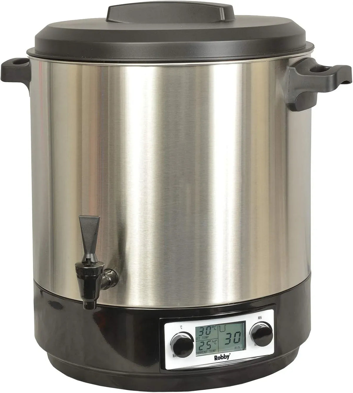 Robinet de cuisine, 31 L, 2000 W, minuteur, écran LCD, acier inoxydable, STERI PRO INOX XL LCD