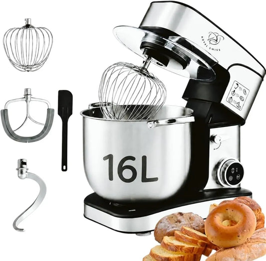 L 2800 SC-616DE Robot, 16 L, 2800 W, minuteur, professionnel, acier inoxydable, 12 Vitesses, Royal