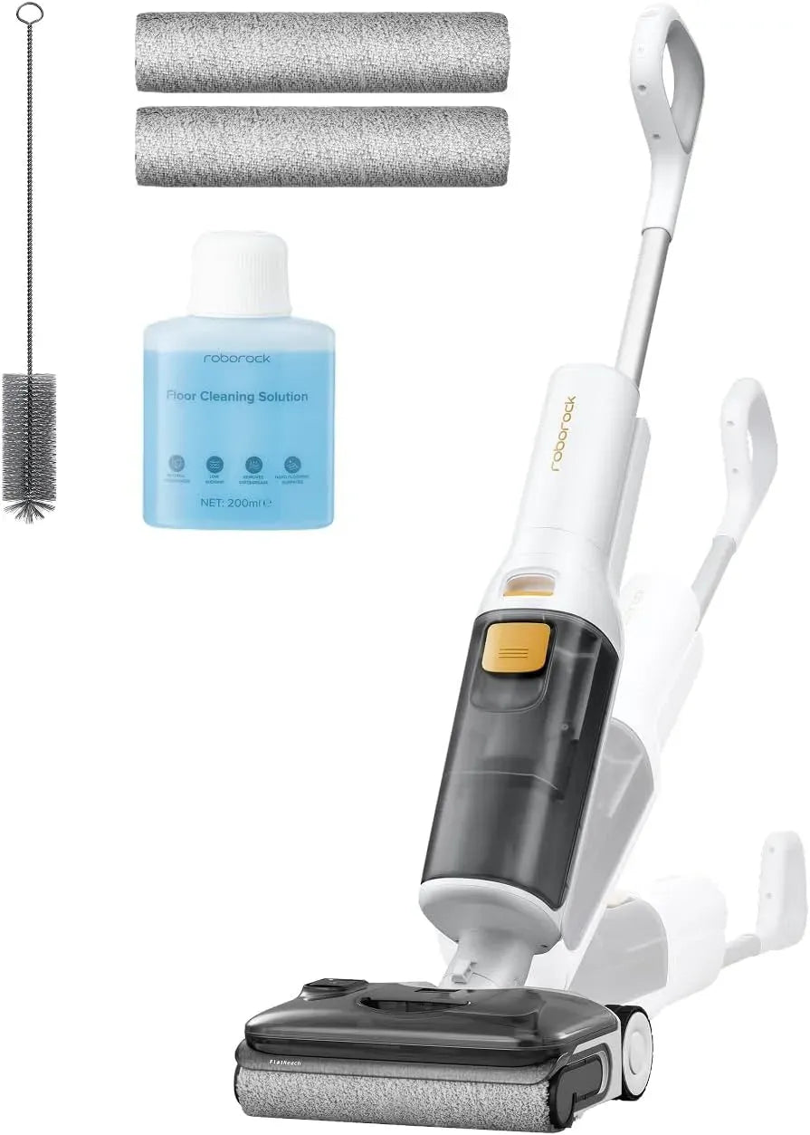 Aspirateur, roborock F25 Gen2, 2 zones de température, inclinable à 180° Nettoyage Deux Bords, Autonettoyage 90°C