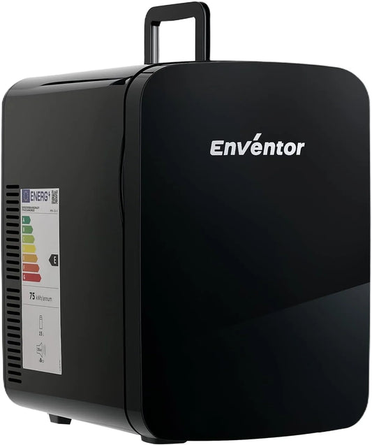 Réfrigérateur AC/12V, 15 L, 220 V, portable, noir