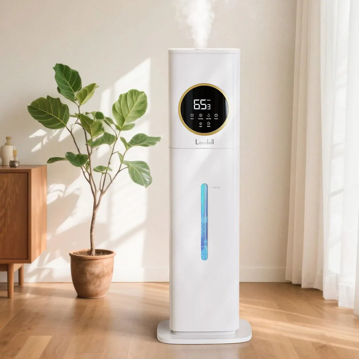 Humidificateur, 8 L, pour Plantes Bébé, Humidificateur d'air grand espace