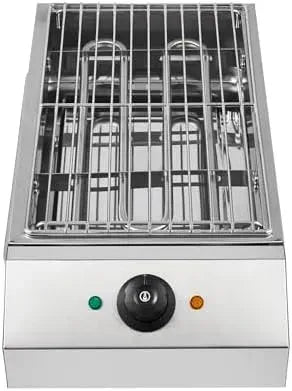 Four électrique, 1800 W, portable, extérieur, professionnel, acier inoxydable, Barbecue électrique de comptoir 1800 W