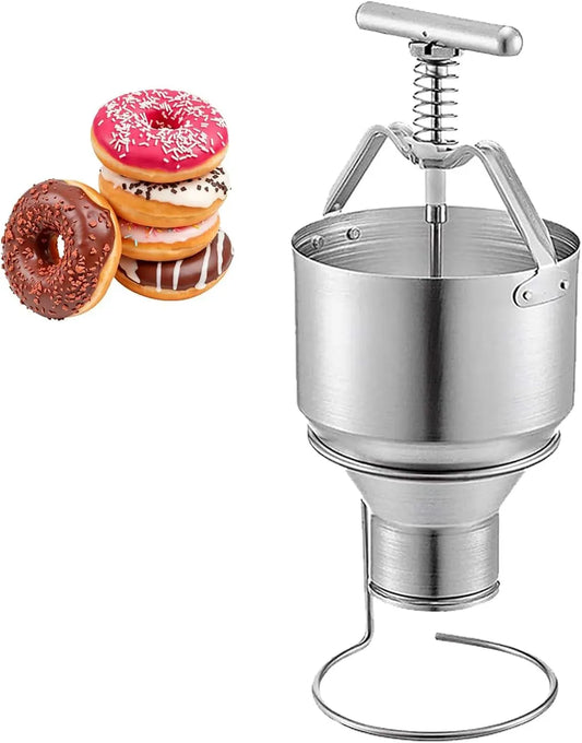 Machine à donuts, 5 L, machine à beignets, pâtisserie, 6 épaisseurs réglables pour boulangeries, capacité de 5 L