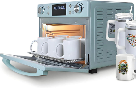 Four électrique, 30 L, 1400 W, bouteilles d'eau et transfert en grande quantité 30L, chauffage uniforme à 360°, four à convection pour la sublimation