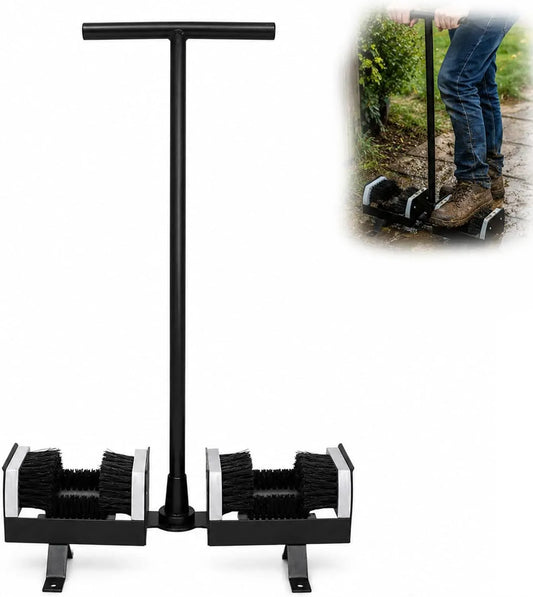 Nettoyeur, Brosse, 55 cm, pour Entrées, Brosse Gratte-Bottes avec Poignée