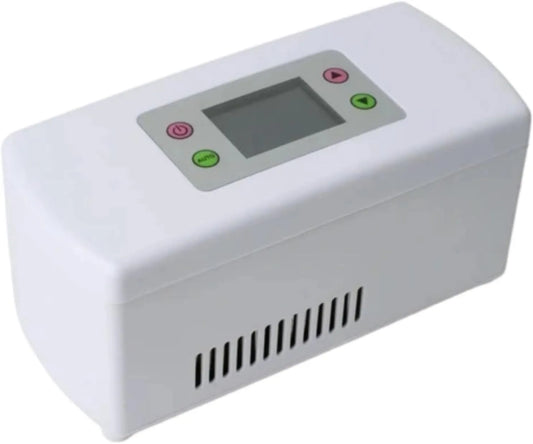 Glacière électrique, voiture, transport d'insuline et de médicaments, mini frigo portable, Glacière à Insuline Portable Compact Glacière Déplacement à
