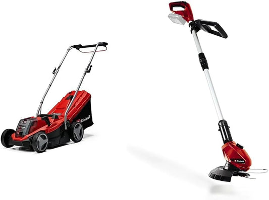 Einhell CM 18 Batterie, Chargeur, 33cm, 18 V, 33 cm, 200 m, sans fil