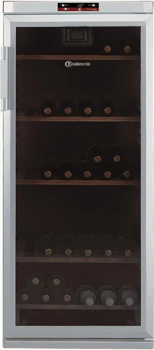 Bauknecht Réfrigérateur, 88 L, Bauknecht WLE 885 Réfrigérateur, écran LED, argent, dégivrage automatique
