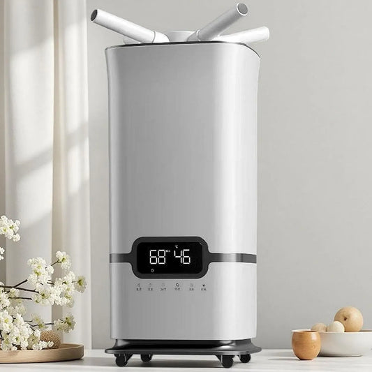 12h Humidificateur, humidificateur industriel, 16 L, minuteur, professionnel, pour bureau atelier jusqu'à 200㎡