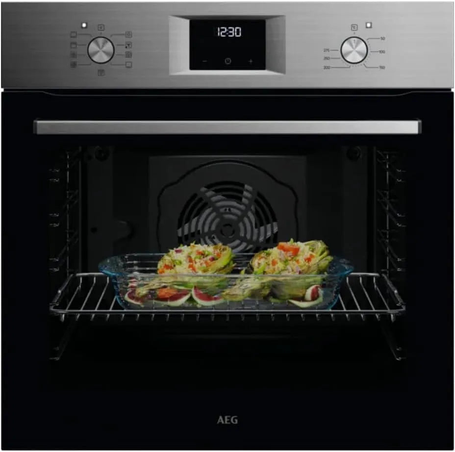 AEG OU5AB21FSM Four électrique, 72 L, 2790 W, encastrable, noir, Four Encastrable AEG OU5AB21FSM 72L 2790W Noir