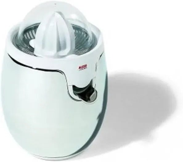 SG63 Blanc, Alessi, Presse-Agrumes Electrique W Design en Acier et Résine Thermoplastique