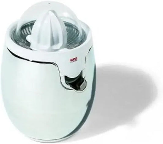 SG63 Blanc, Alessi, Presse-Agrumes Electrique W Design en Acier et Résine Thermoplastique