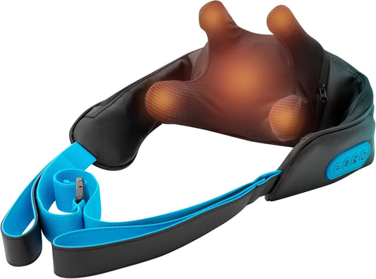 Masseur, Portable, fonction chauffante, Homedics Masseur Cervical Portable Chauffant à Pétrissage