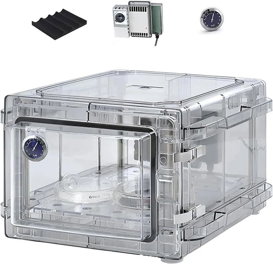 Armoire, 26 L, IP65, appareil, réglable, Armoire sèche électronique transparente appareil photo