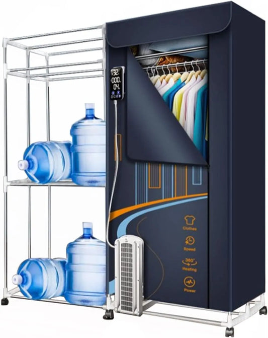 Sèche-linge, 1600 W, minuteur, 3 niveaux, minuterie réglable de 360 minutes