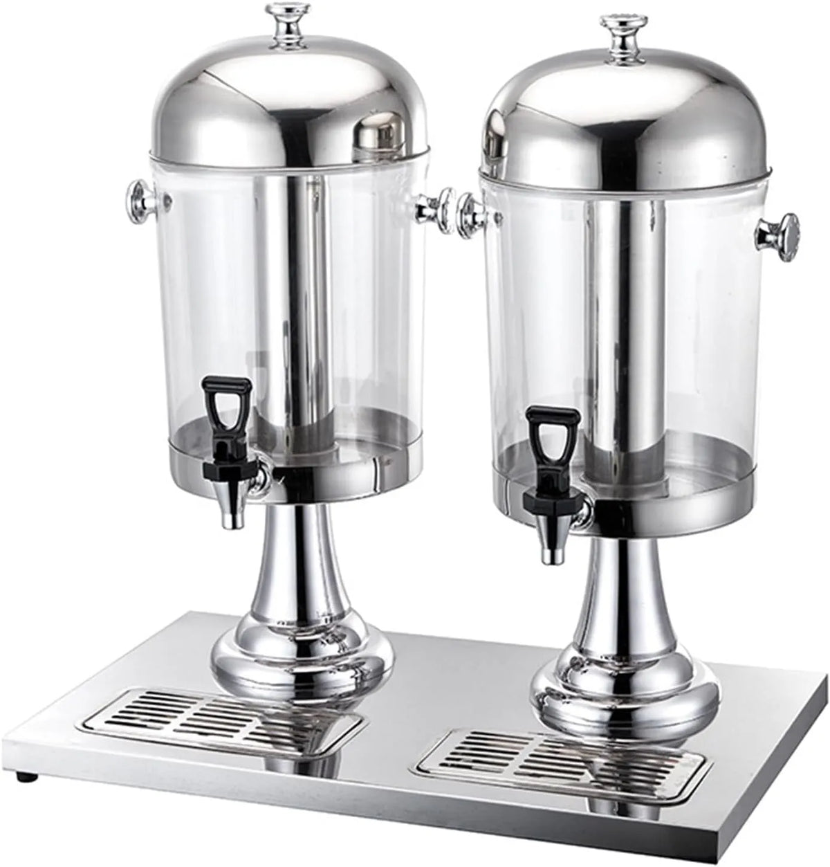 Robinet de cuisine, professionnel, Distributeur de jus commercial, distributeur de boissons en polyéthylène transparent avec robinet et récipient à