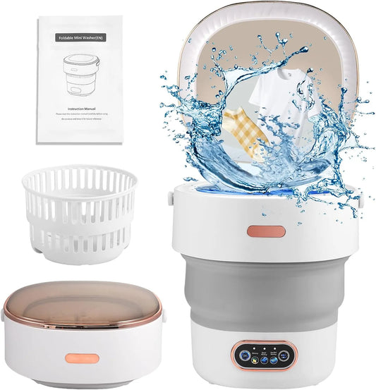 Lave-linge, 13 L, portable, camping, 3 Modes, Mini Machine À Laver 13L, Vêtements De Bébé, Machine À Laver Mobile Avec Tuyau De Drainage