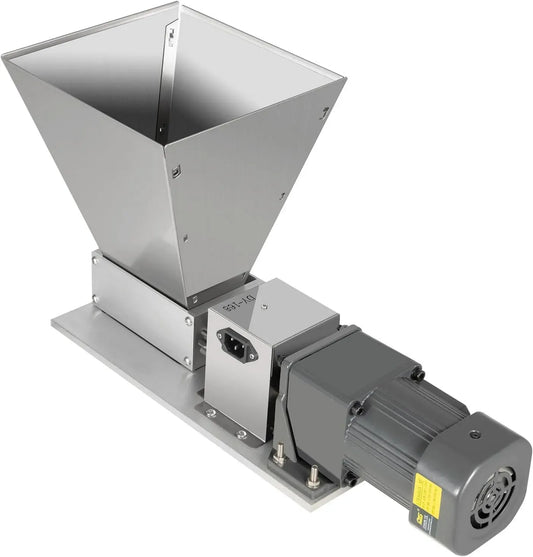 Moulin à céréales, broyeur à grains, à céréales électrique avec 2 rouleaux réglables