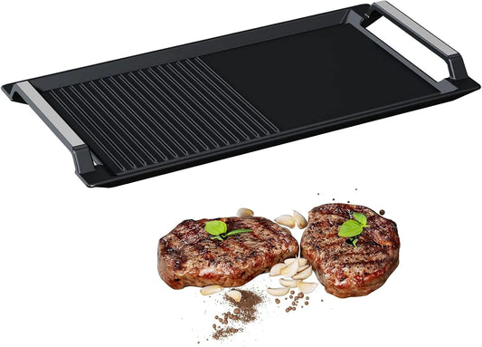 Plaque à induction, table de cuisson à induction, gril, fonte, grille rectangulaire