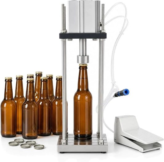 Machine De Scellage, Presse, Table, 530 Mm, verre, pour Bouteilles En Verre