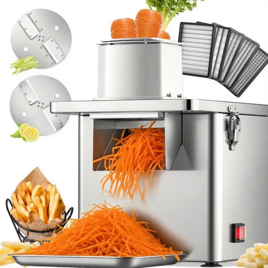 4-en-1 200kg/h moteur, 250 W, 200 kg, restaurant, acier inoxydable, pour restaurants, NEWTRY
