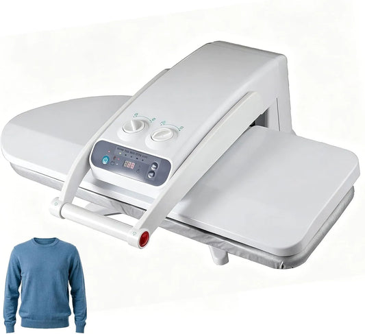 machine de presse, 81,3 cm, 1800 W, vapeur, pour vêtements