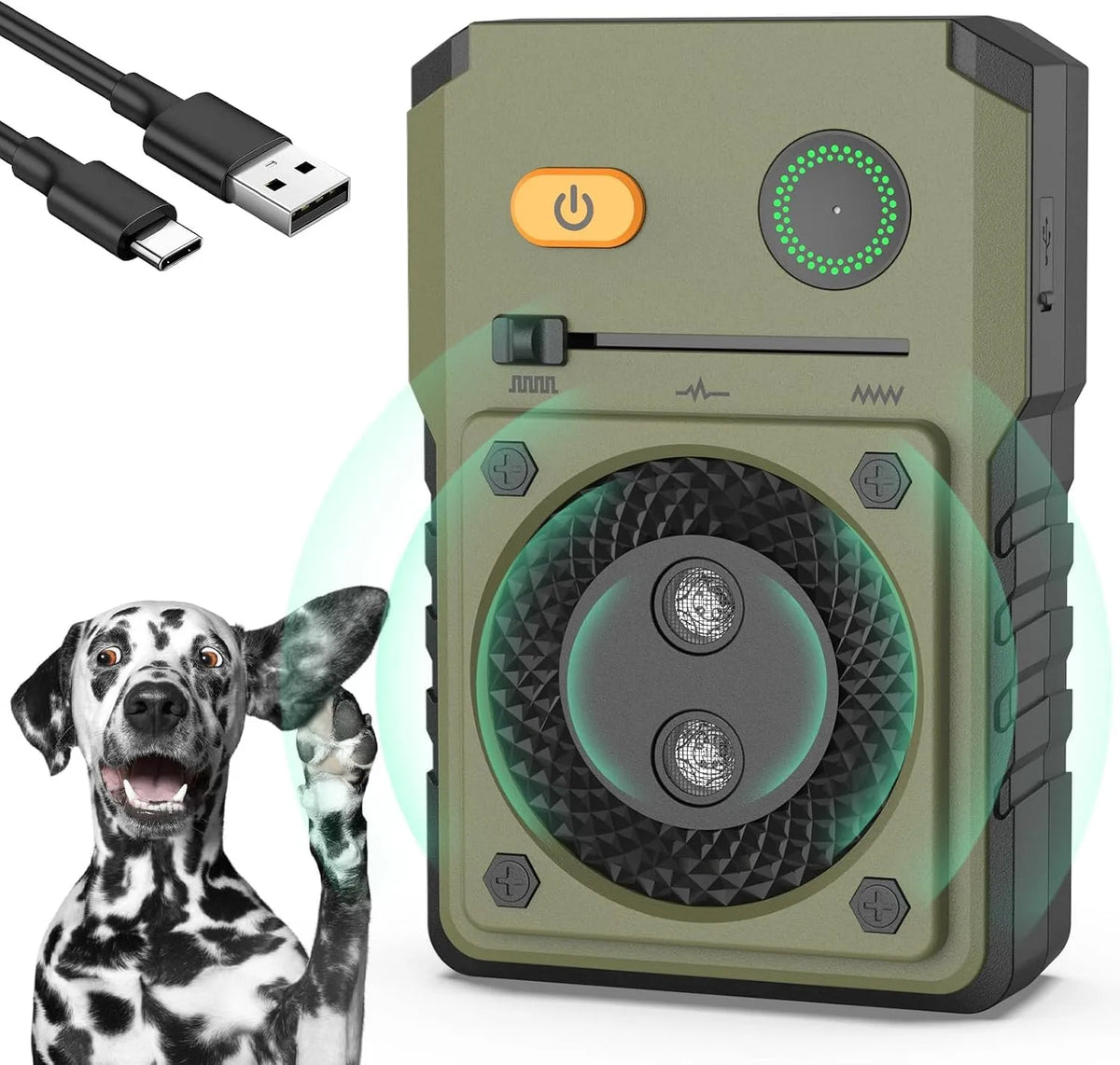 Dispositif de dissuasion pour, Dispositif anti-aboiement pour chiens à ultrasons, Dispositif anti-aboiement pour chien, Dispositif anti-aboiement pour
