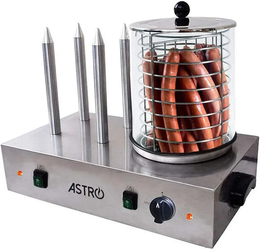 Machine à Hot, 300 W, 200 mm, professionnel, Astro Machine à Hot Dog Professionnelle