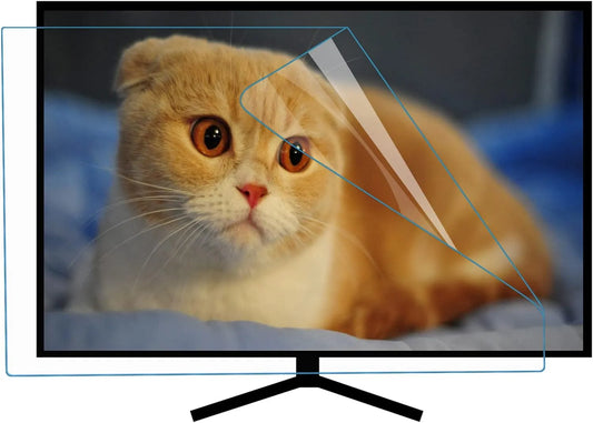 Smart TV HD-48inch, 49 pouces, 1062x597MM, téléviseur, 4K UHD, QLED, écran LCD, HD sans Bulle, LED, Film Anti-Rayures pour Blessures