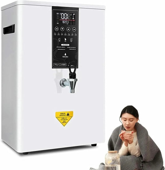 Bouilloire électrique 50L-White, 50 L, écran LCD, professionnel, blanc