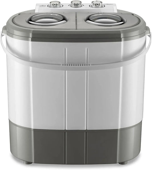 Wiltec Lave-linge, 60 x 36 x 60 cm, 135 W, 3 kg, camping, Capacité de lavage de 3 kg/d'essorage de 2 kg