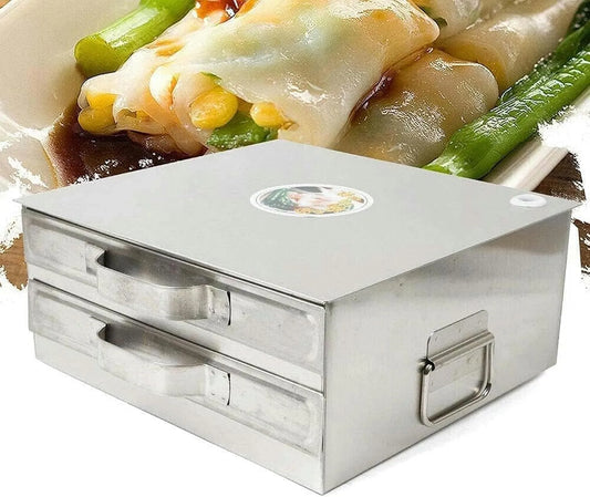 Four électrique, vapeur, acier inoxydable, Couche Alimentaire, Rouleau de Riz, Machine à tiroirs, Cuisine Chinoise, Recettes