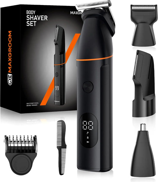 7000RPM IPX6 Rasoir, professionnel, MAXGROOM, Tondeuse Corps Homme Électrique