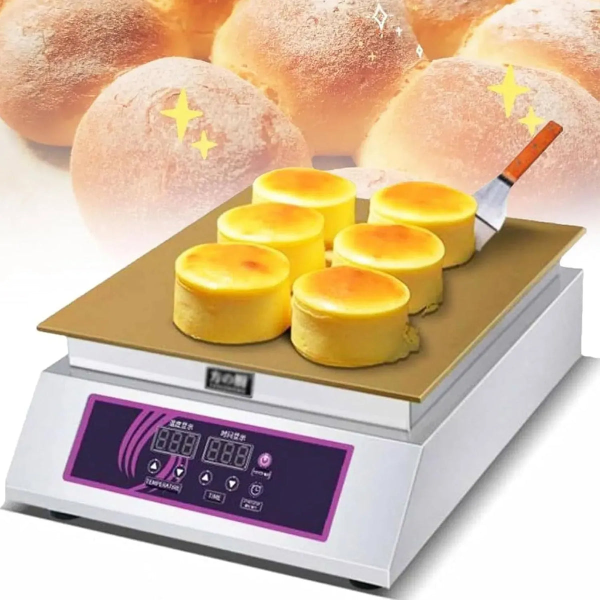 Machine à souffler, Machine à Cupcakes, Machine à Muffins, professionnel, restaurant, acier inoxydable, pour Restaurants