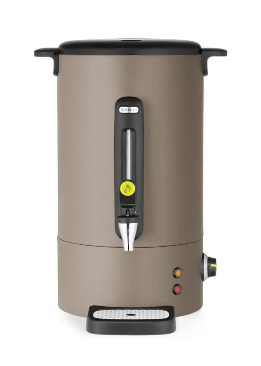 Bouilloire électrique, 16 L, 60 Hz, 1650 W, 230 V, HENDI 50/60Hz, acier inoxydable, Distributeur de boissons chaudes 16L UNIQ, 357x380x, 502mm
