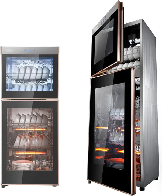 armoire de stérilisation UV, acier inoxydable, pour vaisselle et vaisselle