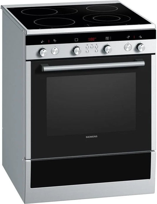 Siemens HC744540 Cuisinière avec four, effet 3D, acier inoxydable, air pulsé 3D Plus, Siemens HC744540 Cuisinière sur pied, plaques de cuisson: