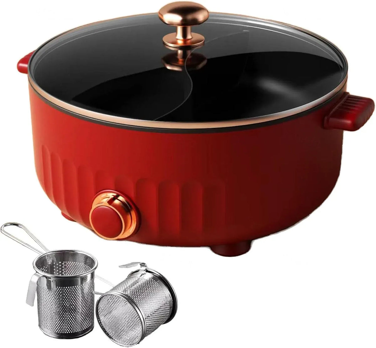 Fondue, IP65, revêtement antiadhésif, rouge, ARTSIM
