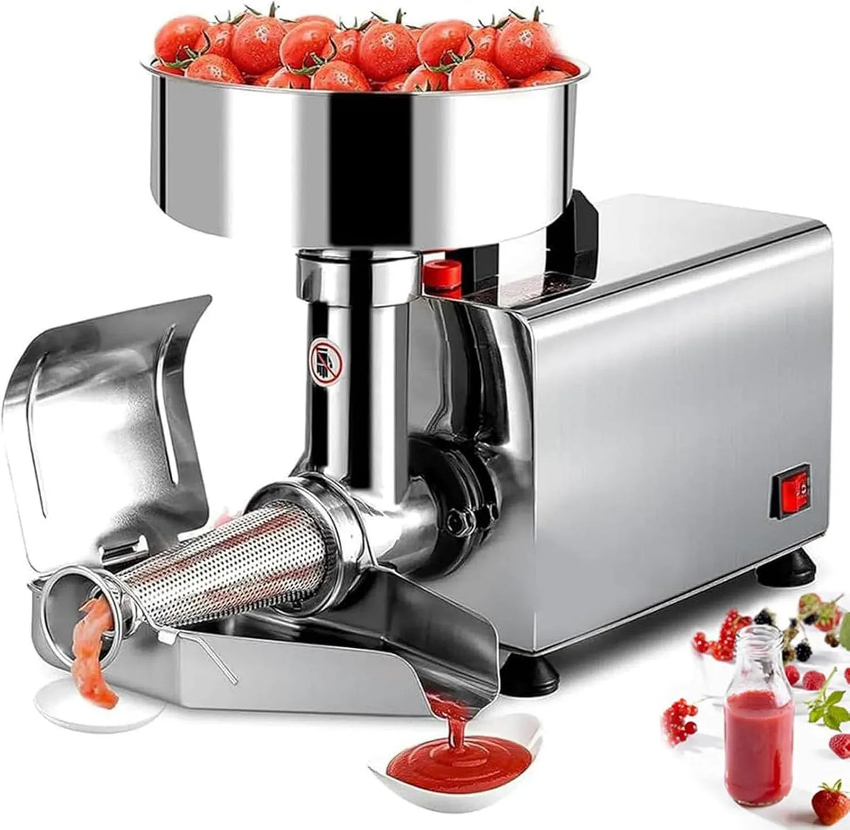 Blender, professionnel, acier inoxydable, mixeur électrique, Presse-tomates électrique et mixeur
