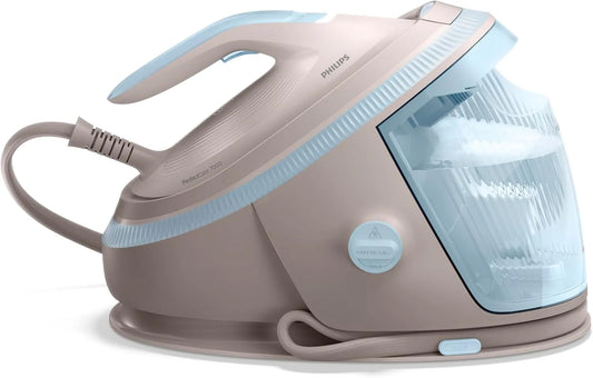 Philips 160g/min PSG7200/60 vapeur TurboPower, Beige, centrale vapeur PerfectCare 7000, 5 bars, Vapeur 160g/min, technologie OptimalTEMP, Semelle