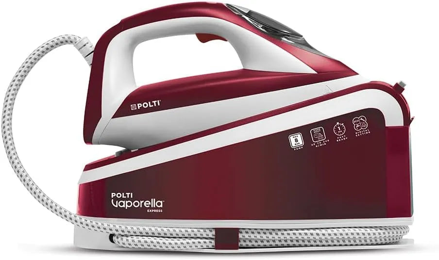 VE30.40 générateur, pompe, fer à repasser électrique, 100 W, vapeur, 2 zones de température, blanc, Polti