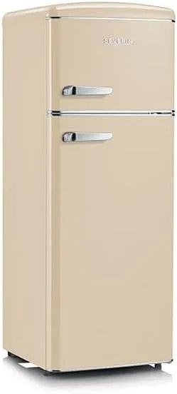 Severin Congélateur, armoire congélateur, congélateur double porte RKG 8953, Severin Rétro réfrigérateur