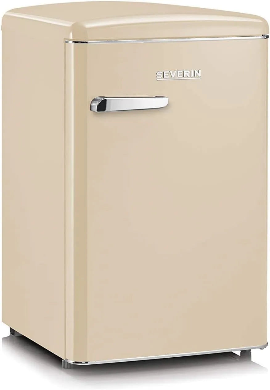 Severin Congélateur, 108 L, 37 dB, classe énergétique D, pose libre, armoire congélateur, RKS 8833, 110 kWh, an, Longueur 55 cm, 108L, Look rétro
