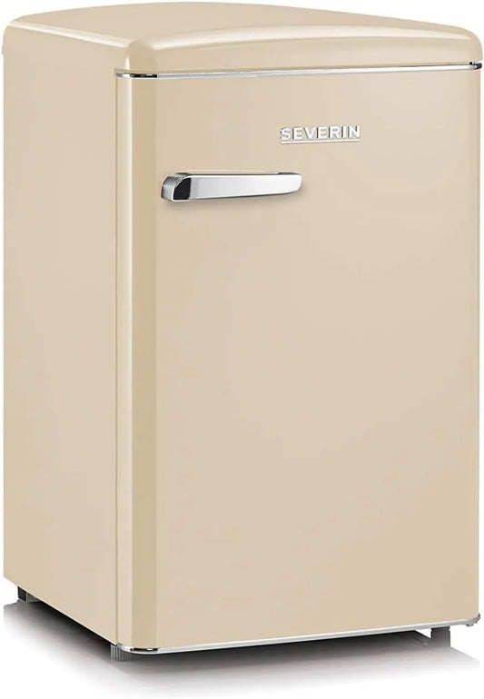 Severin Congélateur, 108 L, 37 dB, classe énergétique D, pose libre, armoire congélateur, RKS 8833, 110 kWh, an, Longueur 55 cm, 108L, Look rétro